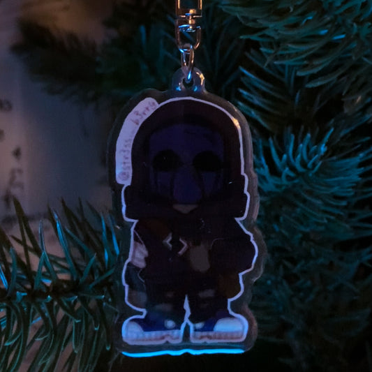 Eyeless Jack inspired keychain