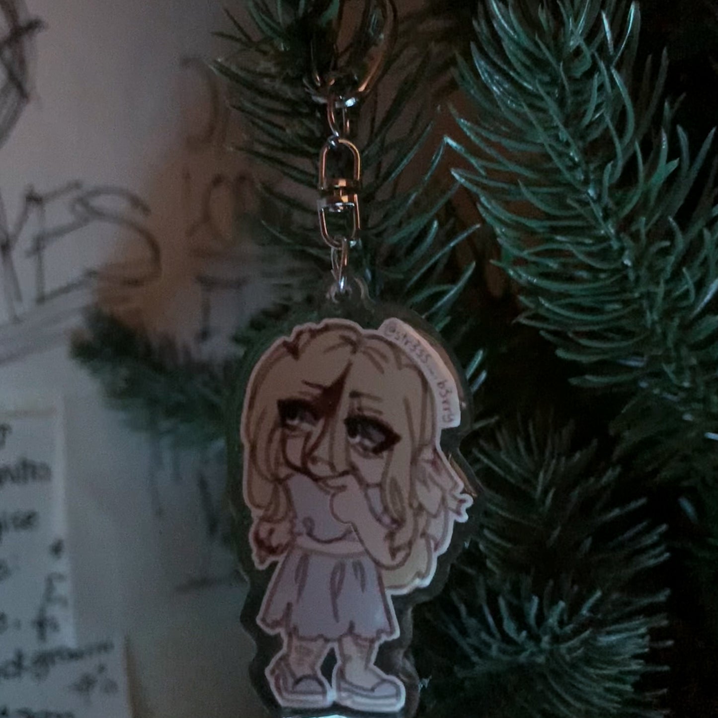 Lifeless Lucy keychain