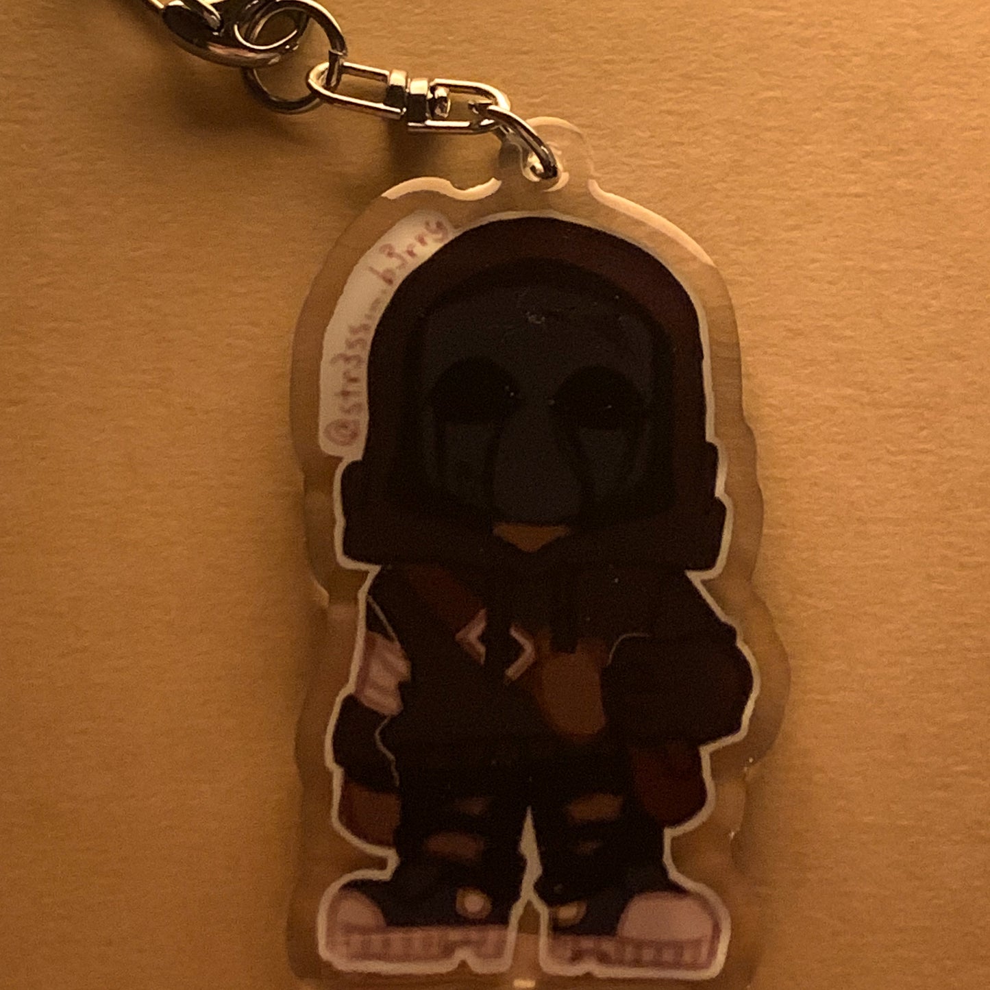 Eyeless Jack inspired keychain