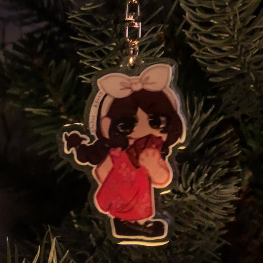 Chinese New Year Alison Wonderland keychain