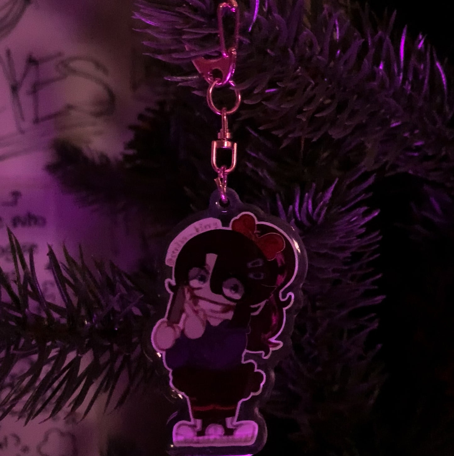 Nina The Killer keychain