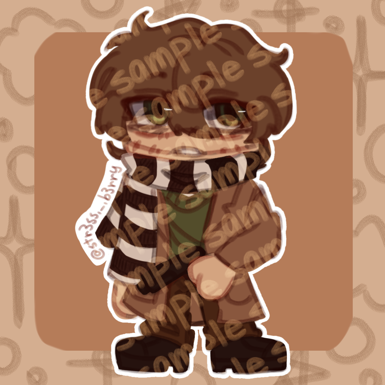 Homicidal Liu inspired keychain