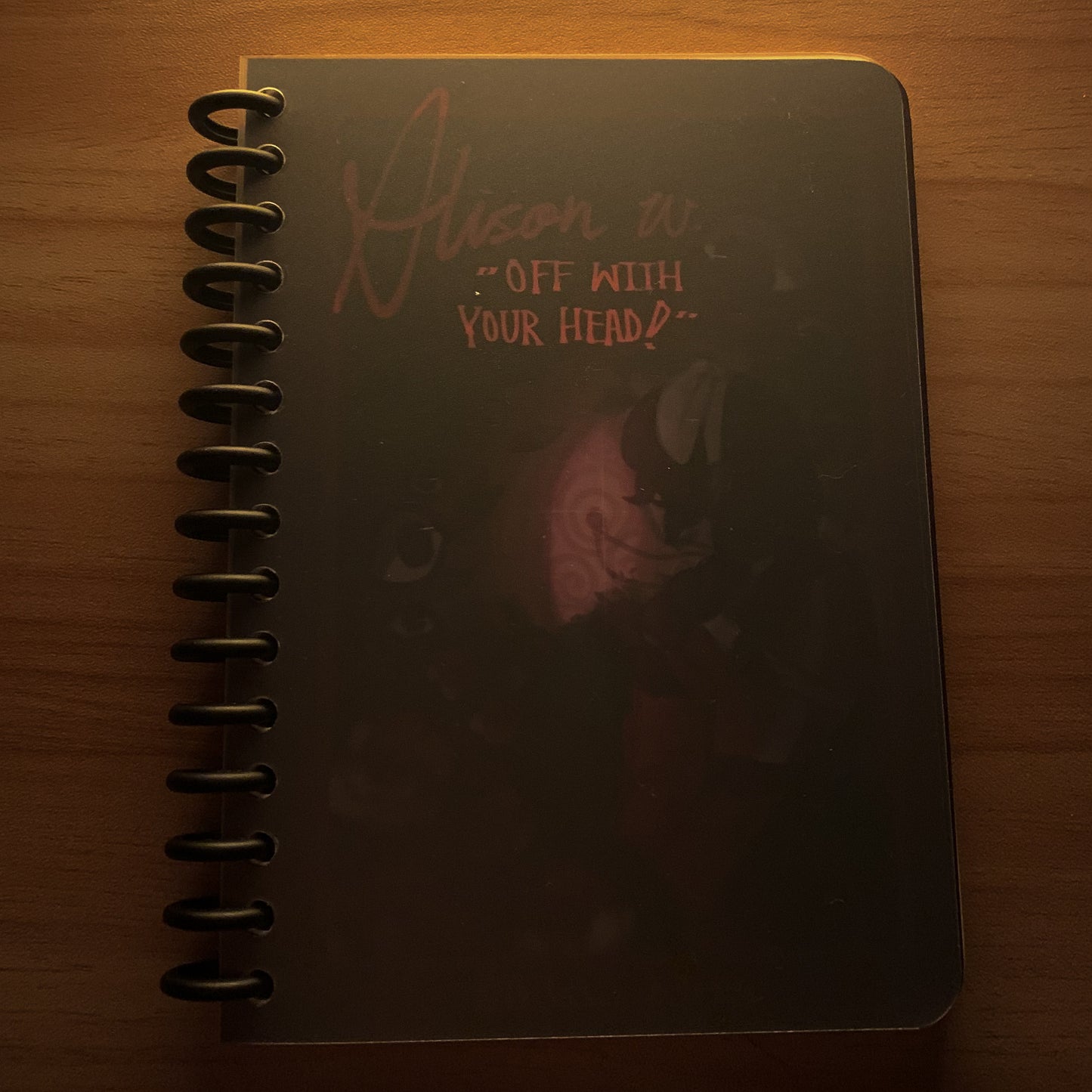 ‘Alice’ Wonderland ring binder notebooks